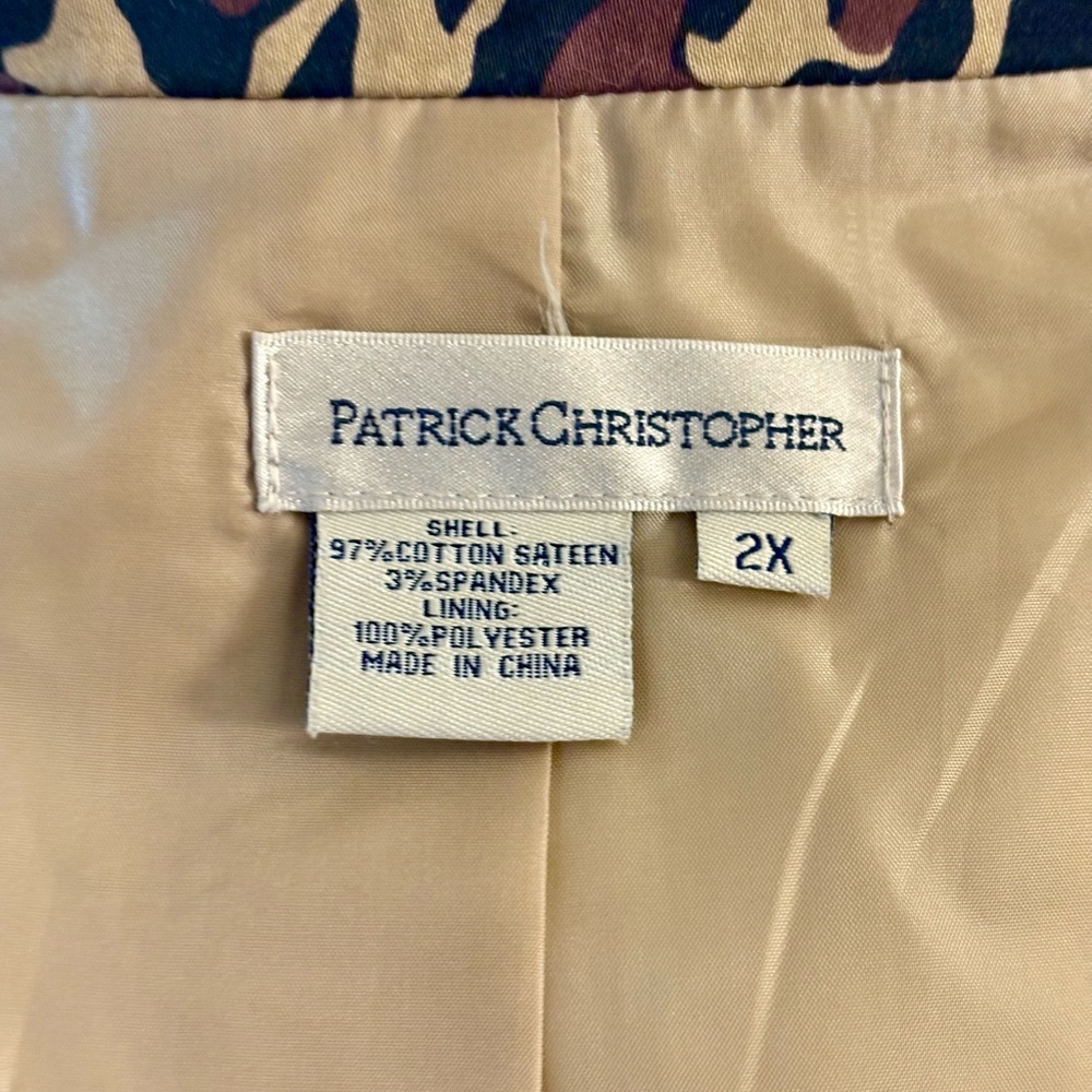 Patrick Christopher Leopard Print Bomber Jacket - image 12